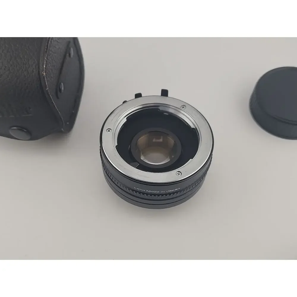 Vivitar Automatic Tele Converter 2x-5 w/ Caps, Case - Lens Made In Japan